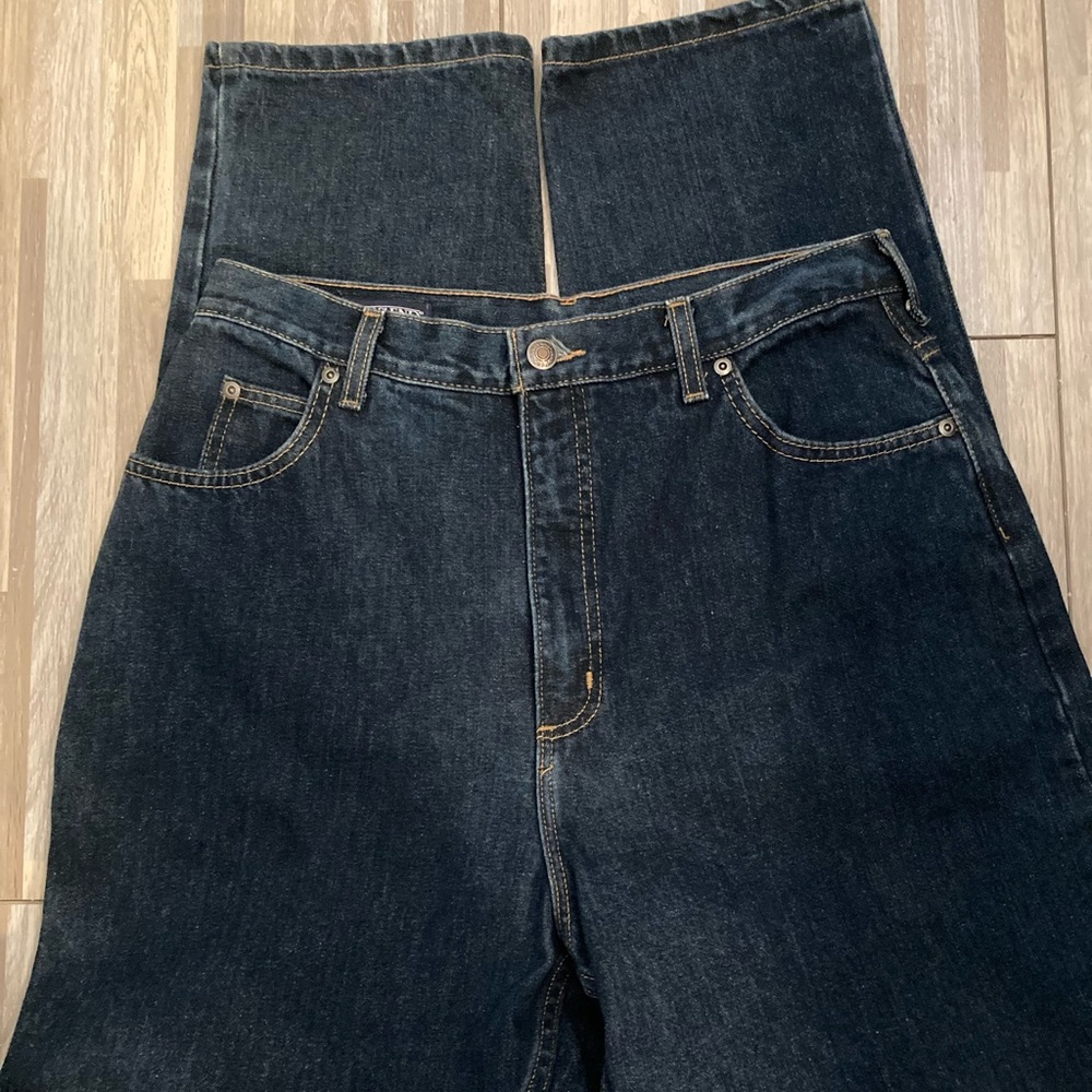 Lands End denim jeans size 12 tall